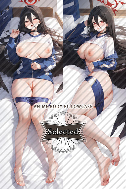 Blue Archive Hanekawa Hasumi Split legs pillow Custom Dakimakura Body Pillows