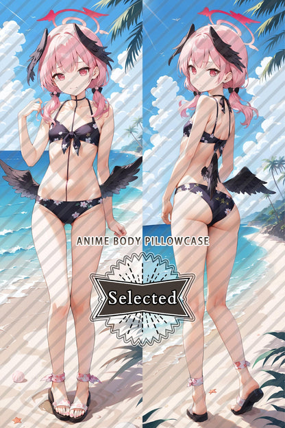 Blue Archive Shimoe Koharu Split legs pillow Custom Dakimakura Body Pillows