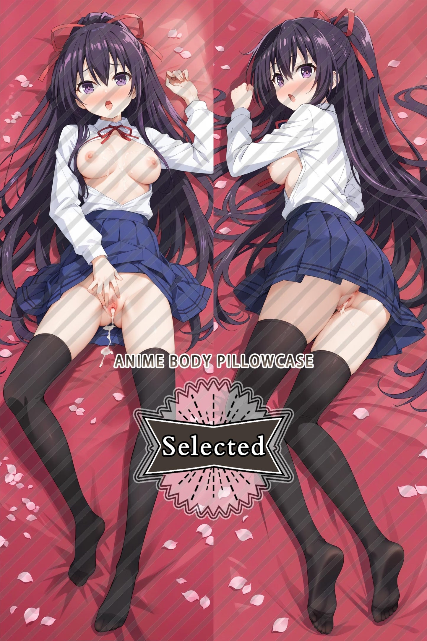 Date A Live Tohka Yatogami Split legs pillow Custom Dakimakura Body Pillows