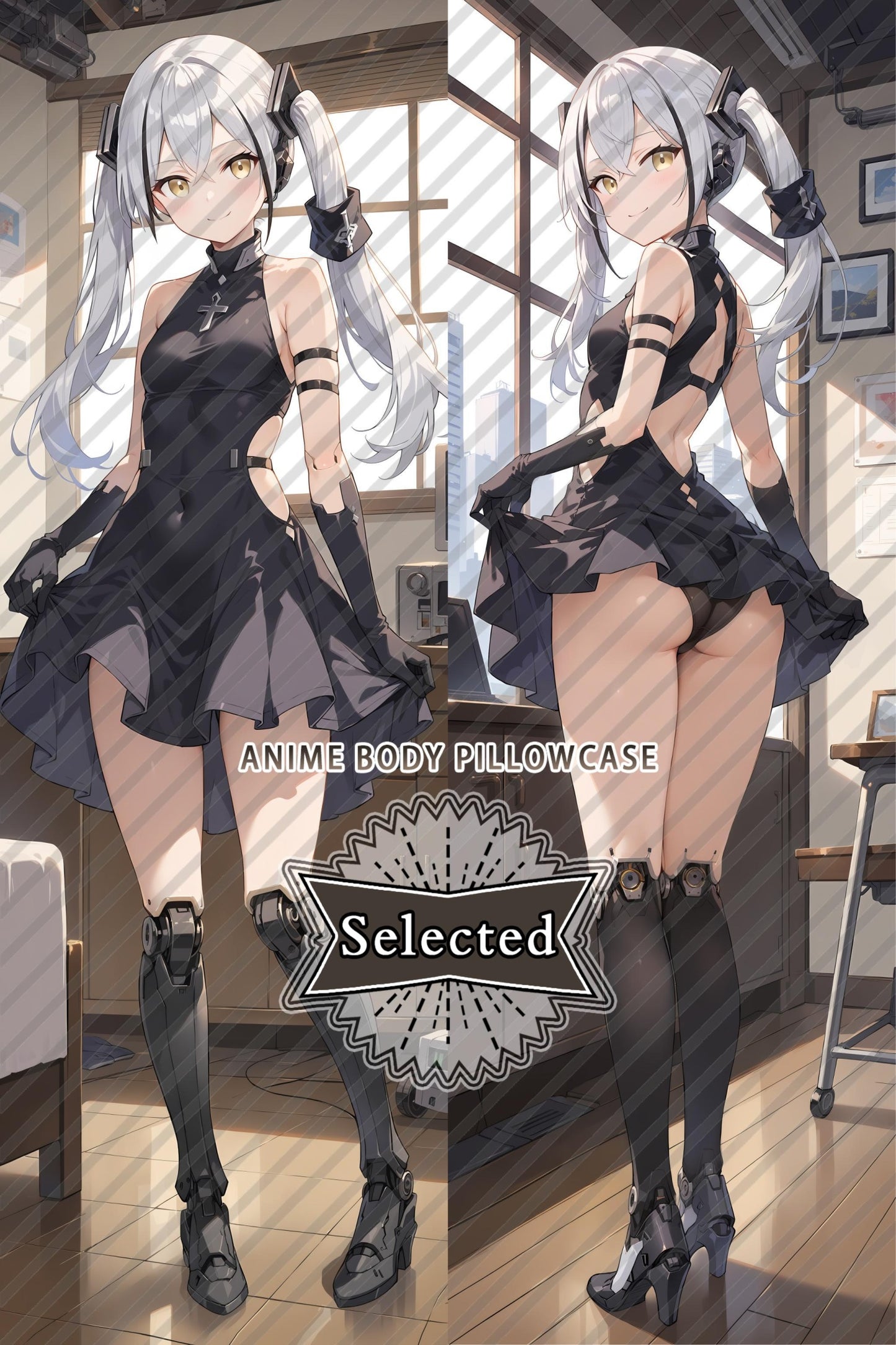 Girls' Frontline SP5NANO"Destroyer" Split legs pillow Custom Dakimakura Body Pillows