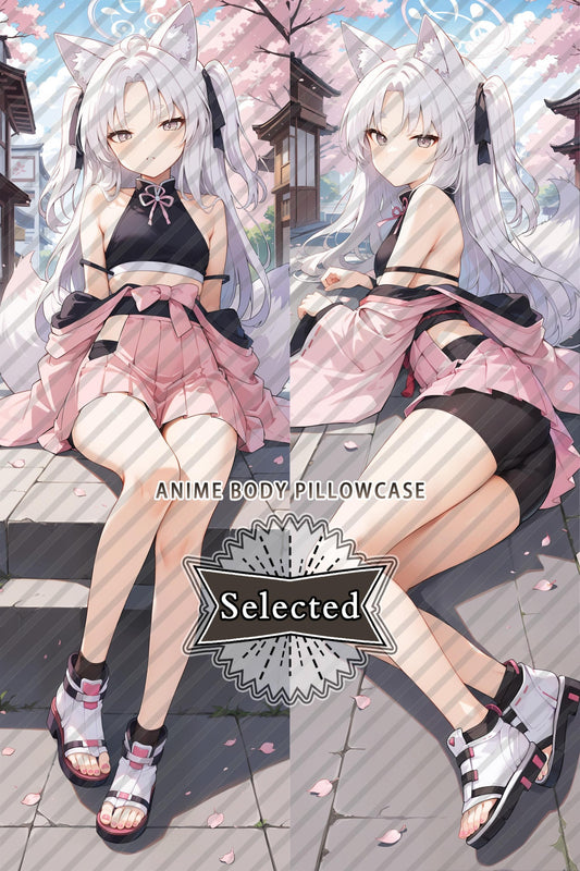 Blue Archive Kuzunoha Split legs pillow Custom Dakimakura Body Pillows