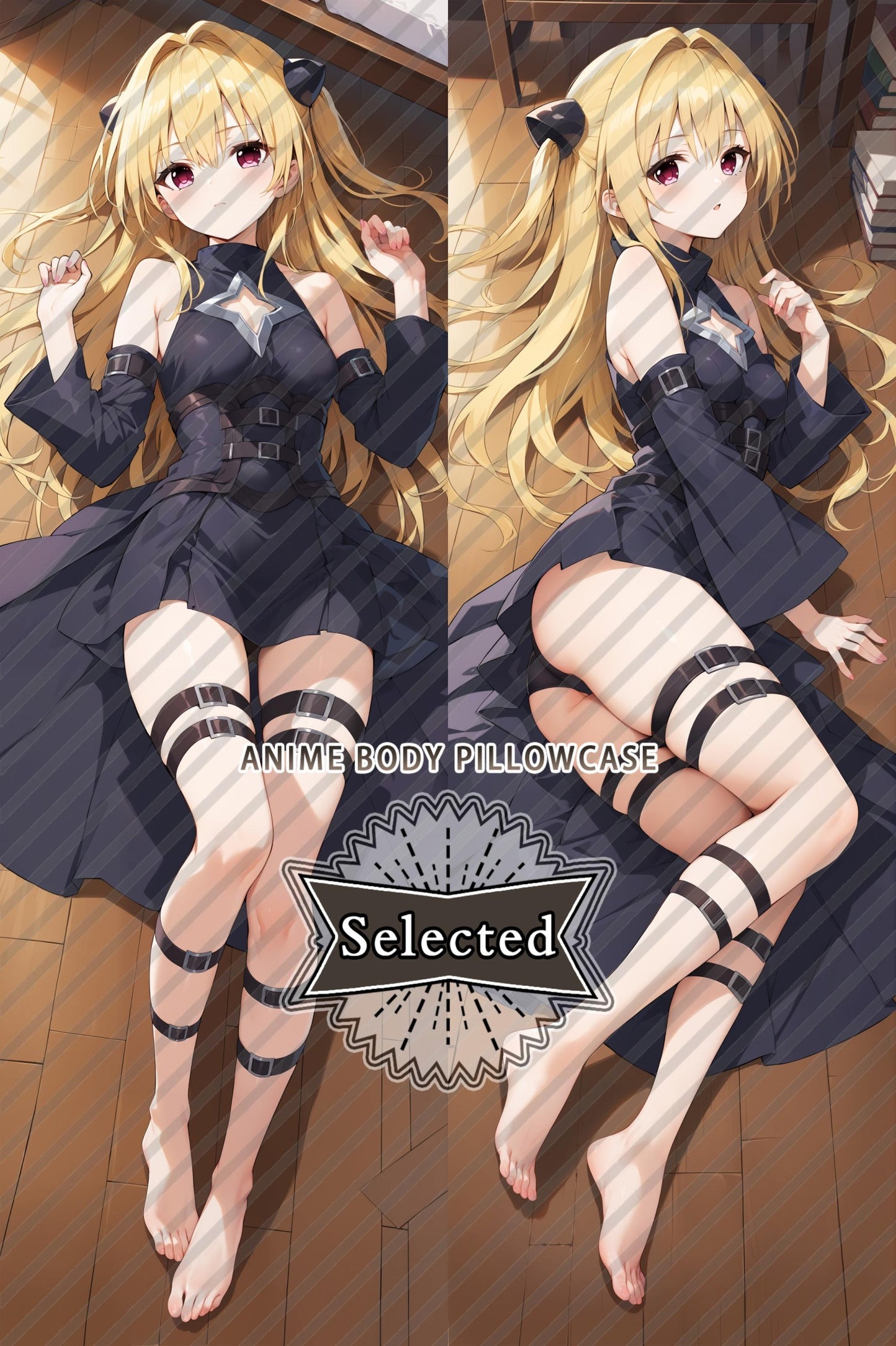 To Love Ru Golden Darkness Eve Split legs pillow Custom Dakimakura Body Pillows