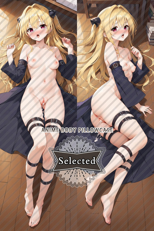 To Love Ru Golden Darkness Eve Split legs pillow Custom Dakimakura Body Pillows