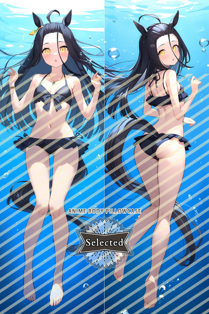 Umamusume: Pretty Derby Manhattan Cafe Split legs pillow Custom Dakimakura Body Pillows