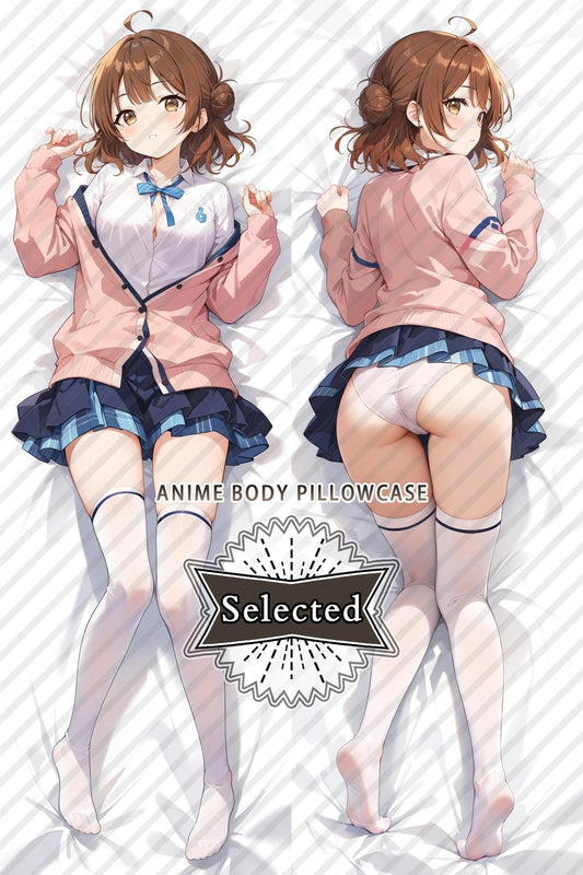 Gakuen IDOLM@STER Hanami Ume Split legs pillow Custom Dakimakura Body Pillows