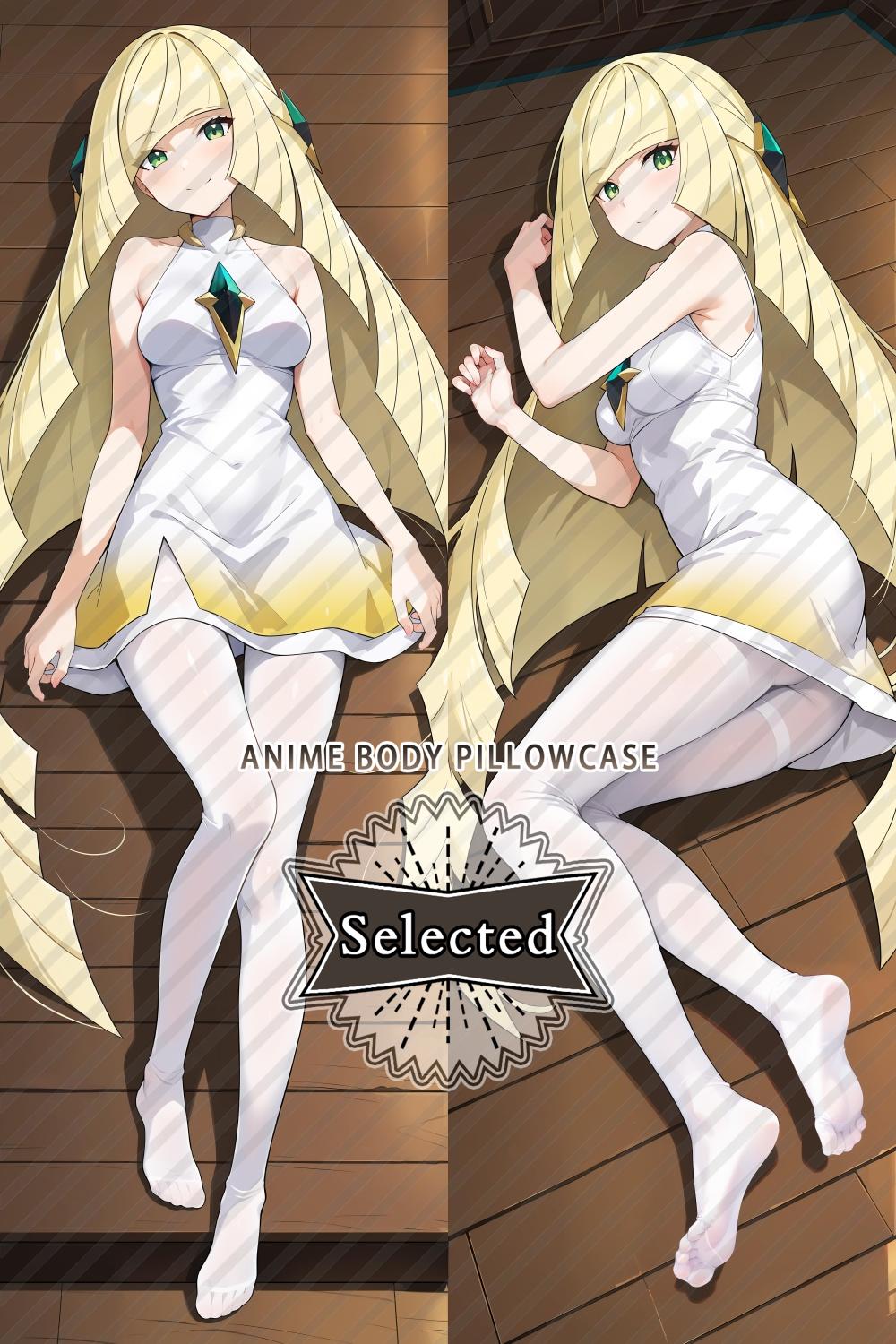 Pokémon Lusamine Split legs pillow Custom Dakimakura Body Pillows