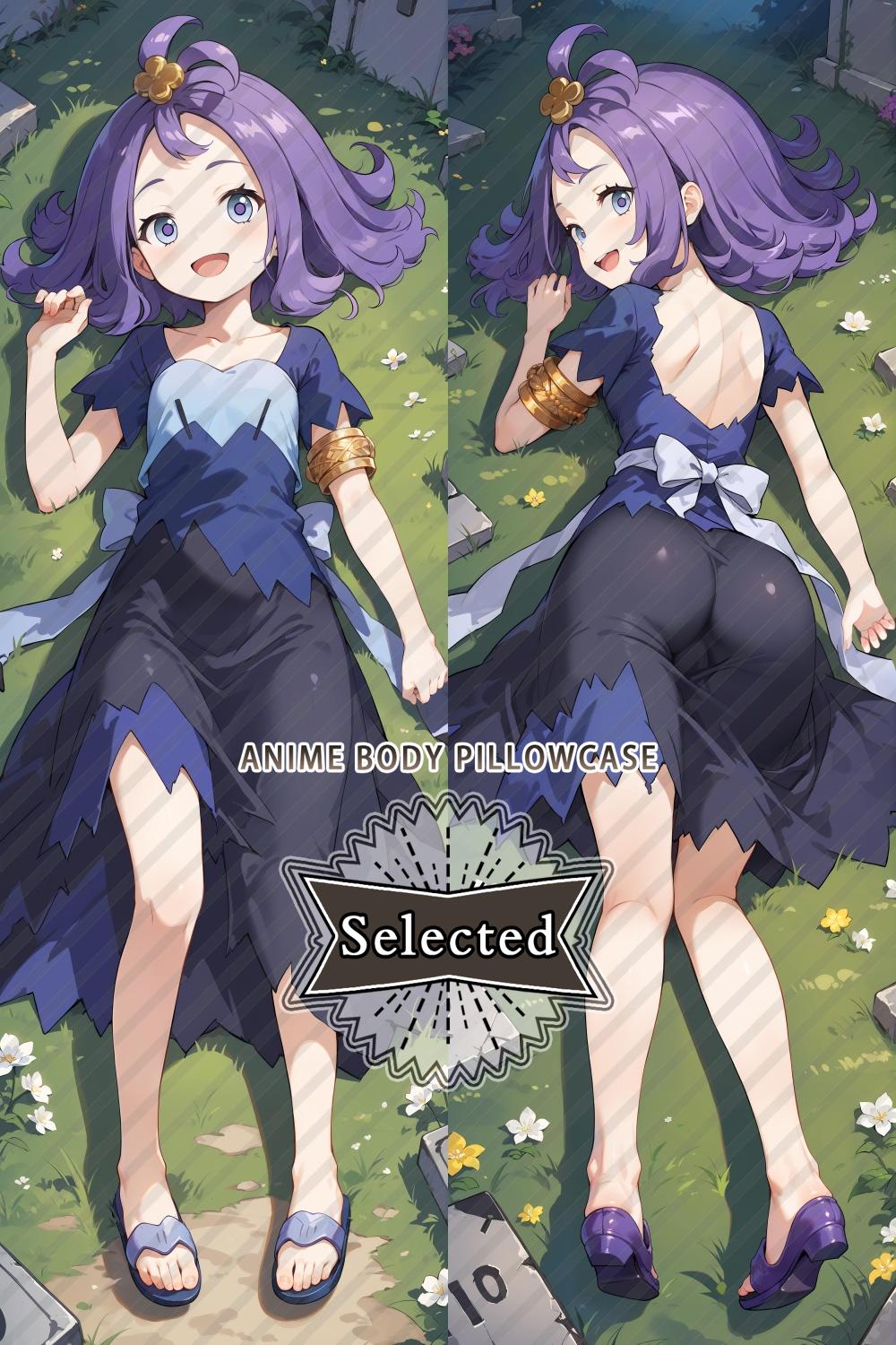 Pokémon Acerola Split legs pillow Custom Dakimakura Body Pillows