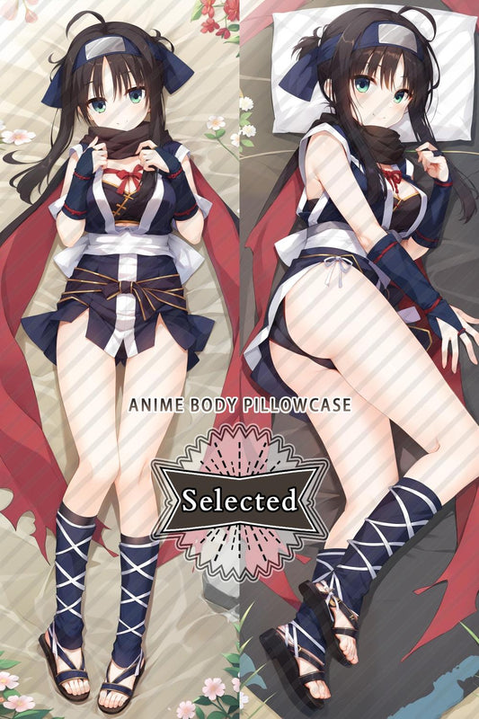 Senren*Banka Hitachi Mako Split legs pillow Custom Dakimakura Body Pillows