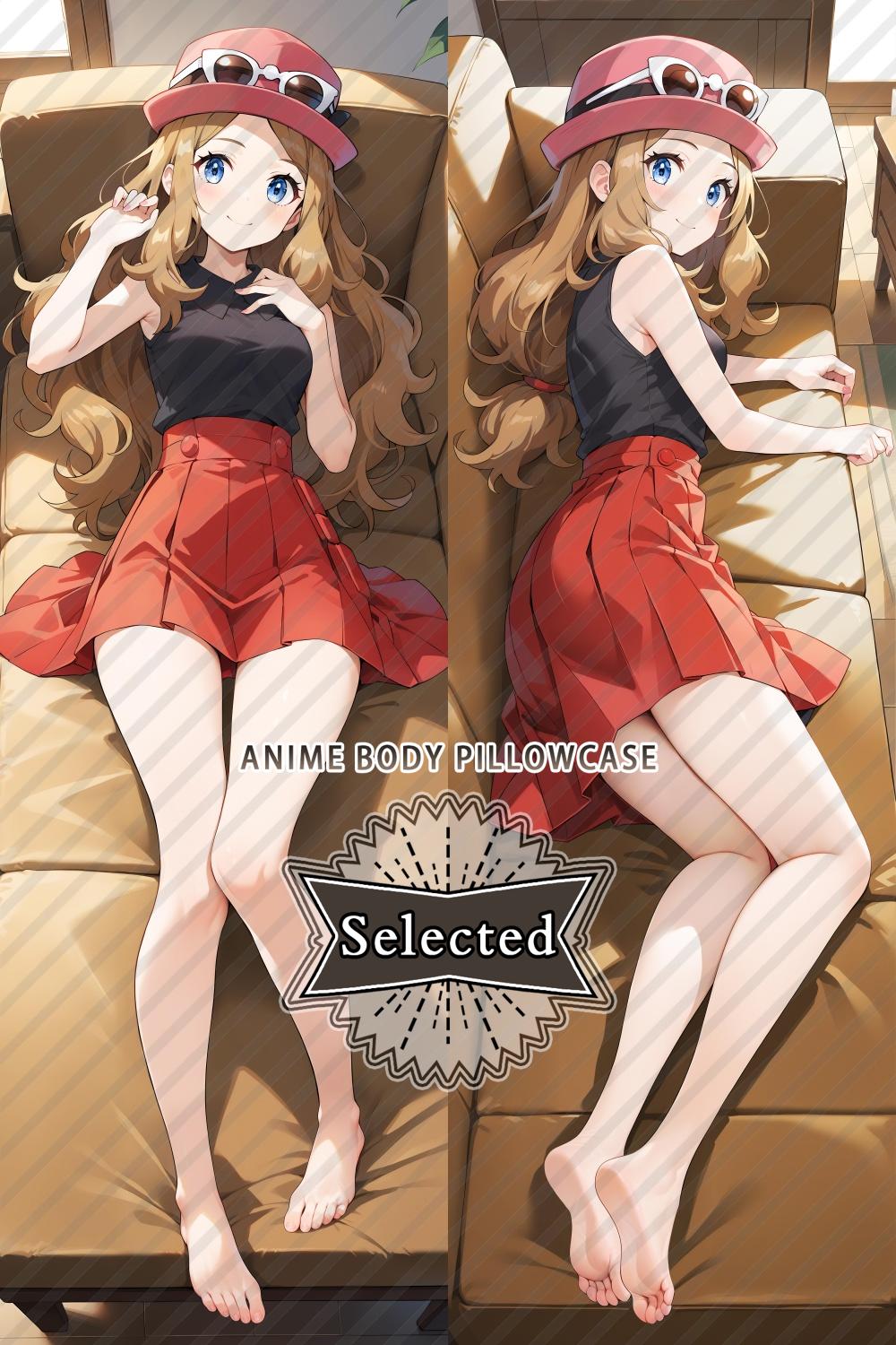 Pokémon Serena Hugging body pillow Custom Dakimakura Body Pillows