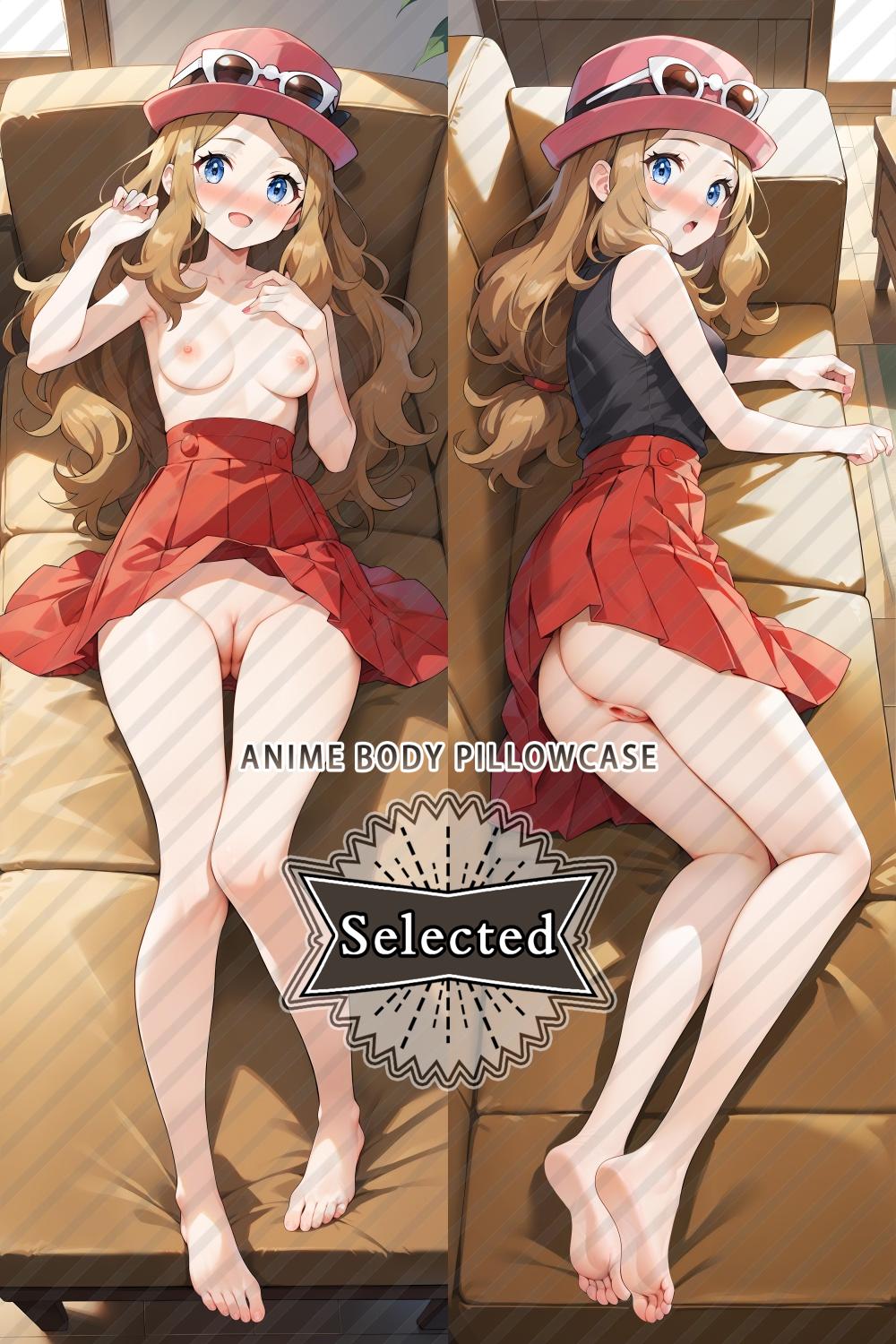 Pokémon Serena Hugging body pillow Custom Dakimakura Body Pillows