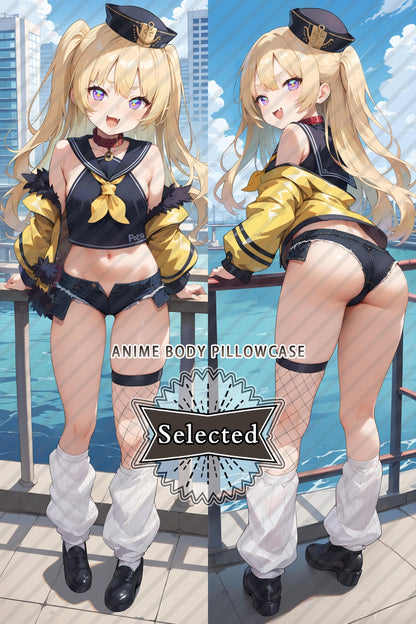 Azur Lane Bache Split legs pillow Custom Dakimakura Body Pillows