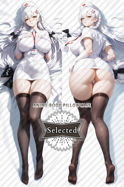 Azur Lane Hermione Split legs pillow Custom Dakimakura Body Pillows