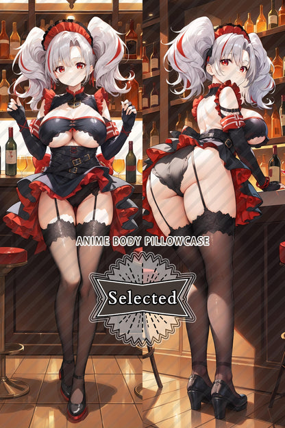 Azur Lane Prinz Adalbert Split legs pillow Custom Dakimakura Body Pillows