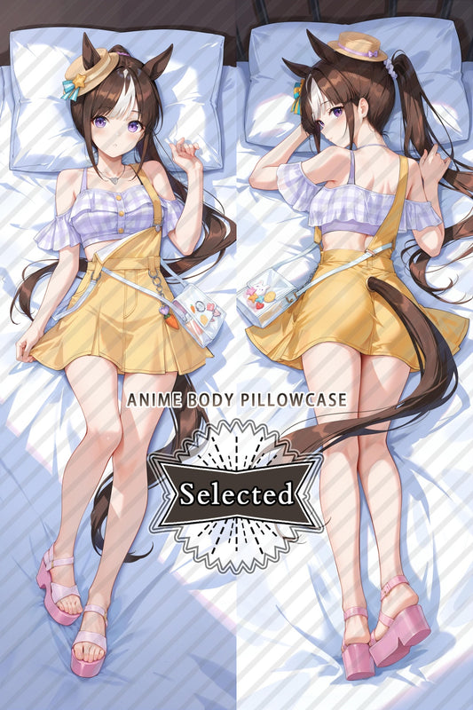 Pretty Derby Hokko Tarumae anime Split legs pillow Custom Dakimakura Body Pillows