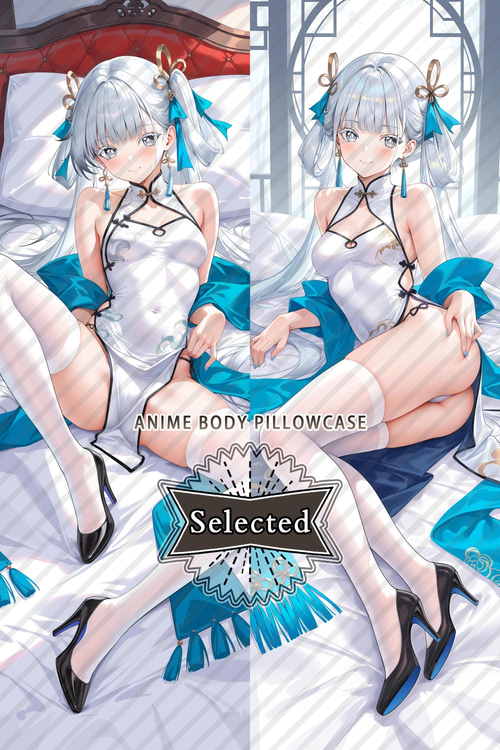 Wuthering Waves Jinhsi anime Split legs pillow Custom Dakimakura Body Pillows