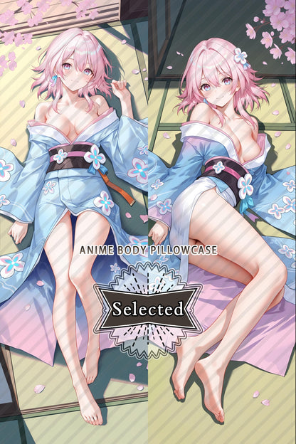 Honkai Series March 7th anime Hugging body pillow Custom Dakimakura Body Pillows