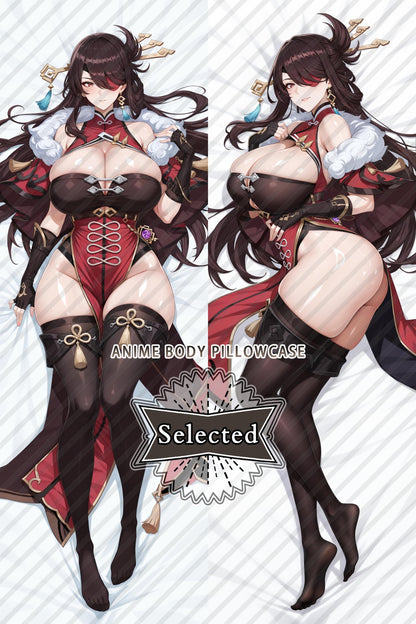 Genshin Impact Beidou anime Split legs pillow Custom Dakimakura Body Pillows