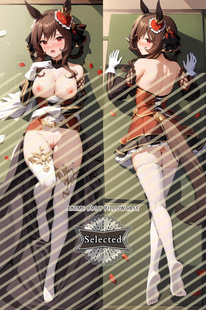 Umamusume: Pretty Derby Gentildonna Split legs pillow Custom Dakimakura Body Pillows