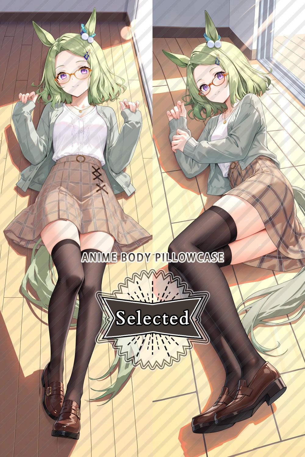 Pretty Derby Air Messiah anime Split legs pillow Custom Dakimakura Body Pillows