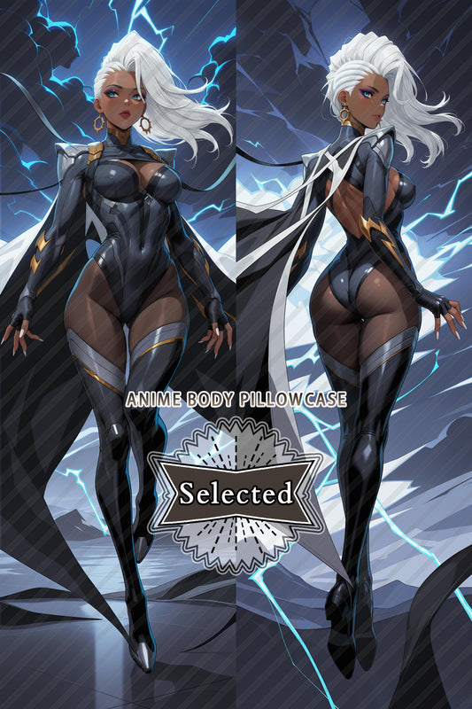 Marvel Rivals Storm anime Split legs pillow Custom Dakimakura Body Pillows