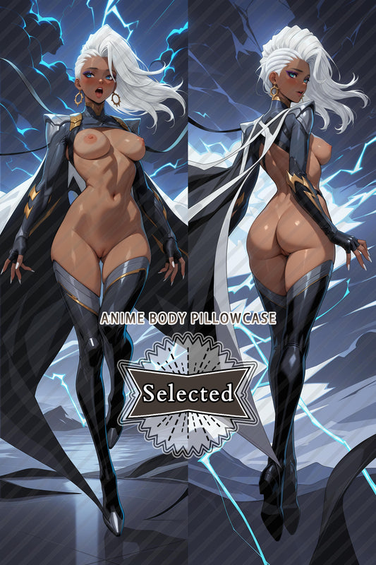 Marvel Rivals Storm anime Split legs pillow Custom Dakimakura Body Pillows