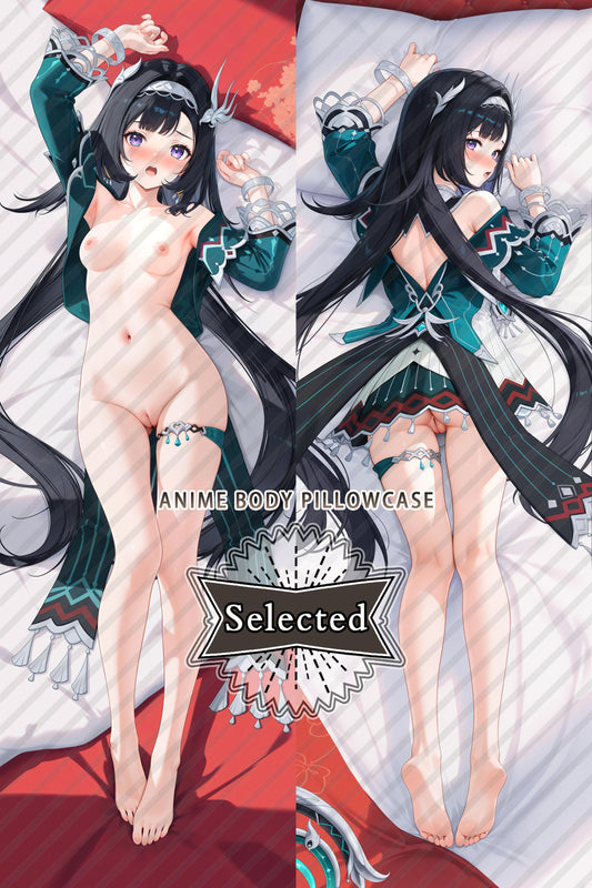 Genshin Impact Lan Yan anime Split legs pillow Custom Dakimakura Body Pillows