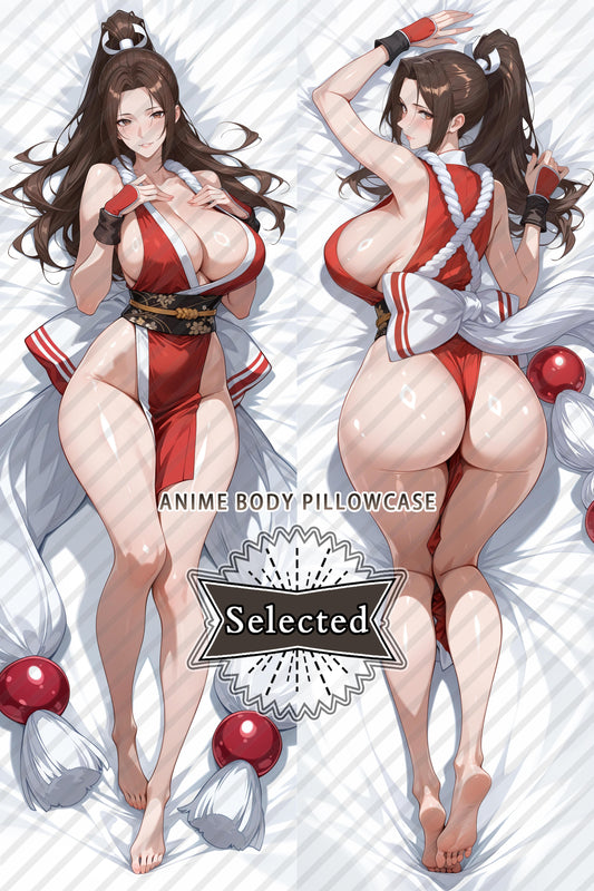 THE KING OF FIGHTERS Shiranui Mai anime Split legs pillow Custom Dakimakura Body Pillows