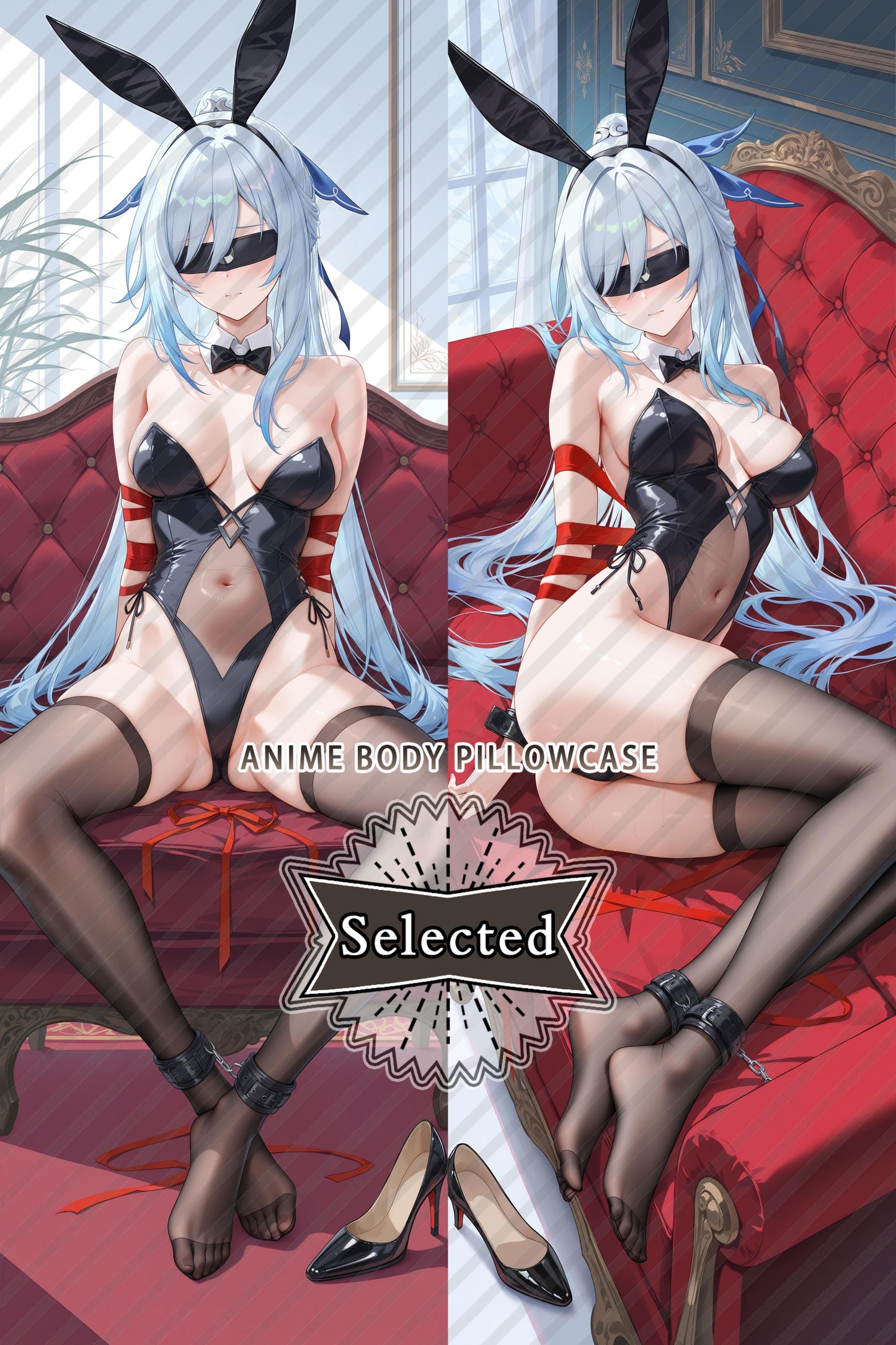 Honkai Series Jingliu anime Split legs pillow Custom Dakimakura Body Pillows