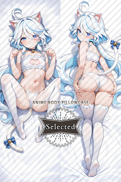 Genshin Impact Furina de Fontaine anime Split legs pillow Custom Dakimakura Body Pillows