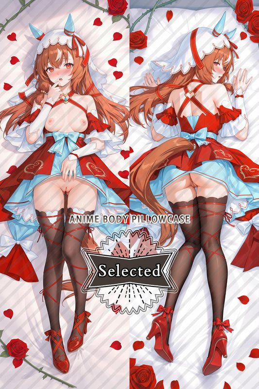 Pretty Derby Still in Love  anime Split legs pillow Custom Dakimakura Body Pillows