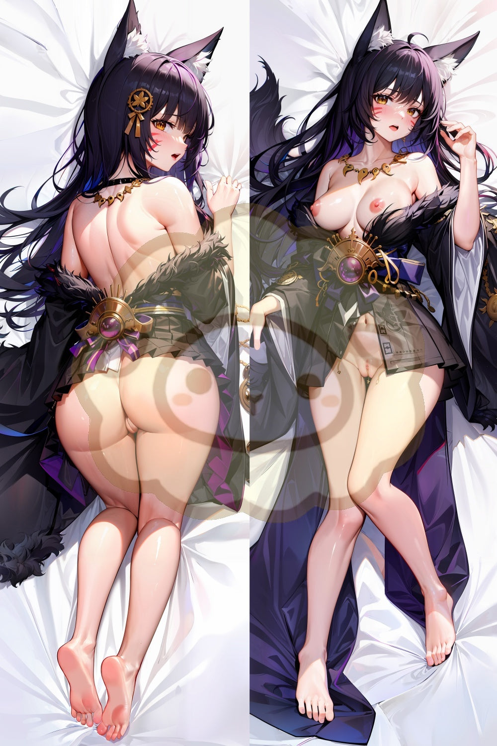 Azur Lane IJN Musashi Split legs pillow