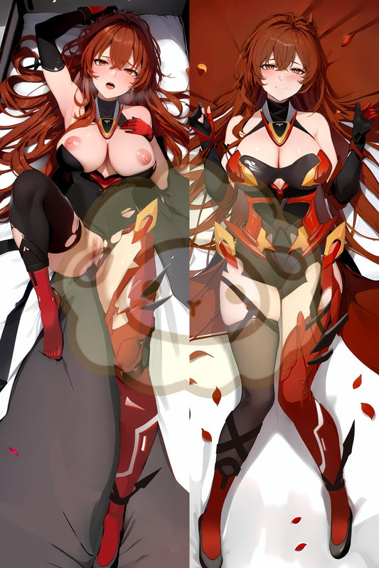 Honkai Series Himeko Split legs pillow Custom Dakimakura Body Pillows