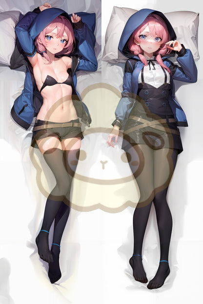 Arknights Blue Poison Split legs pillow Custom Dakimakura Body Pillows