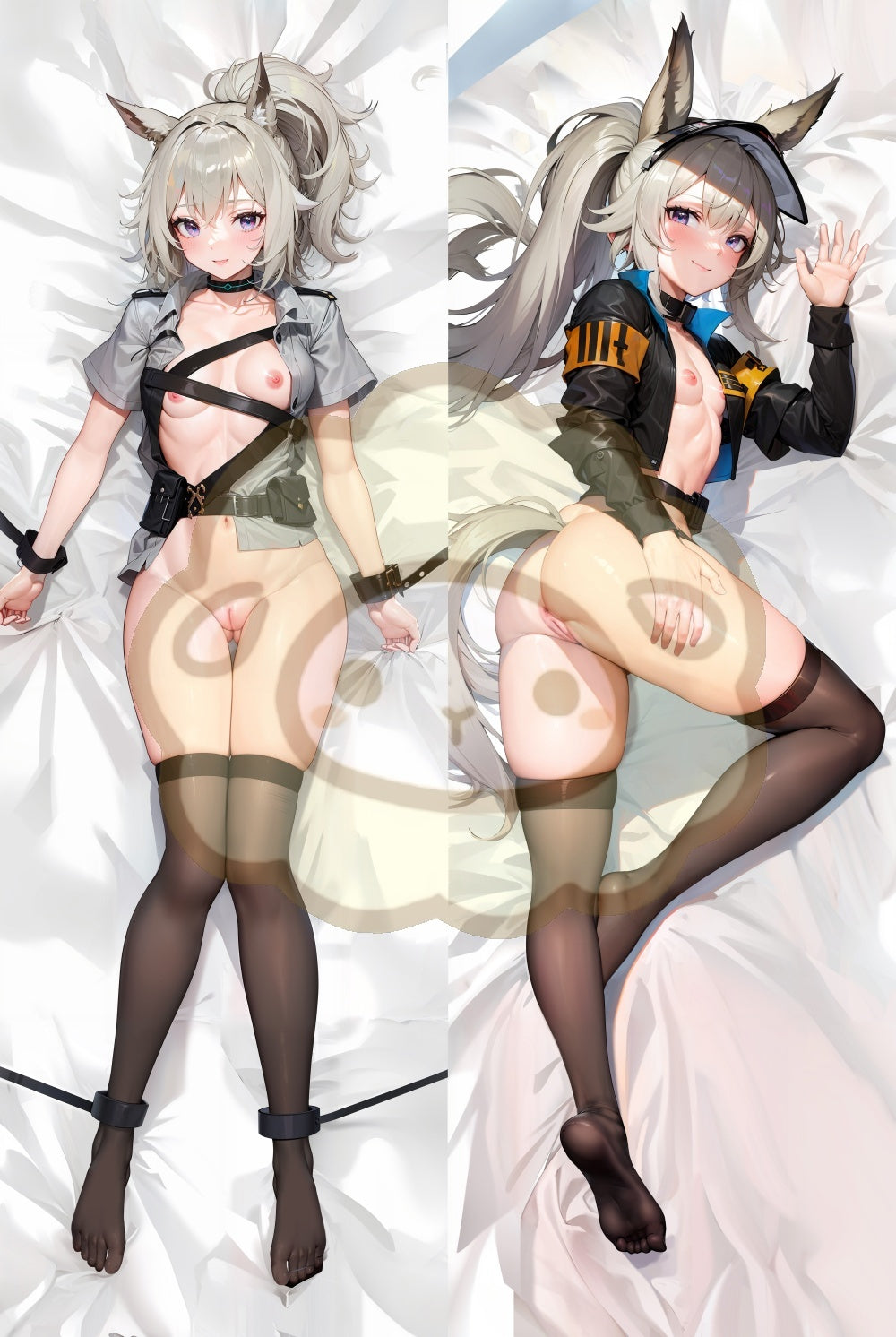 Arknights Grani Furry Split legs pillow Custom Dakimakura Body Pillows