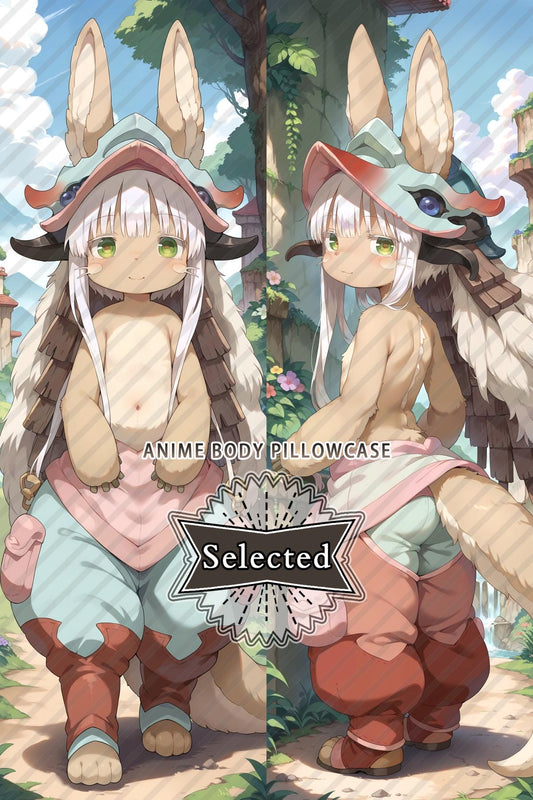 Made in Abyss Nanachi Furry Split legs pillow Custom Dakimakura Body Pillows