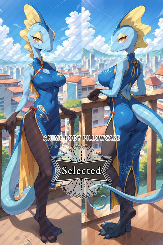 Pokémon Inteleon Furry Split legs pillow Custom Dakimakura Body Pillows