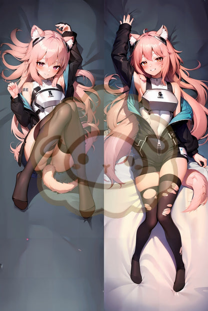 Arknights Gravel Split legs pillow