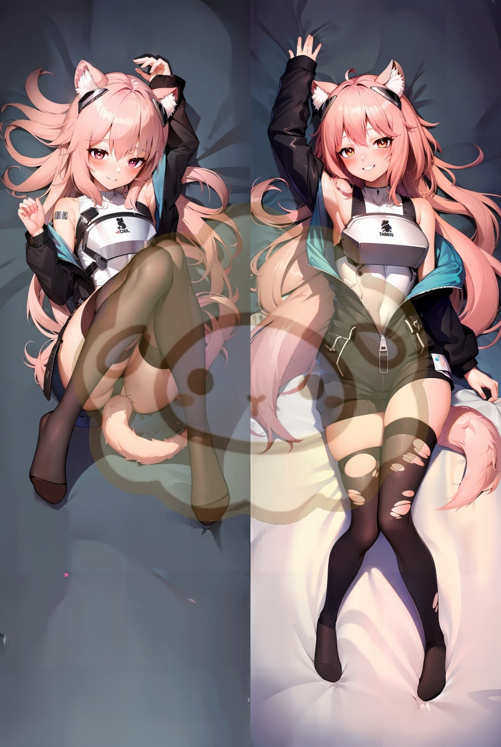 Arknights Gravel Hugging body pillow