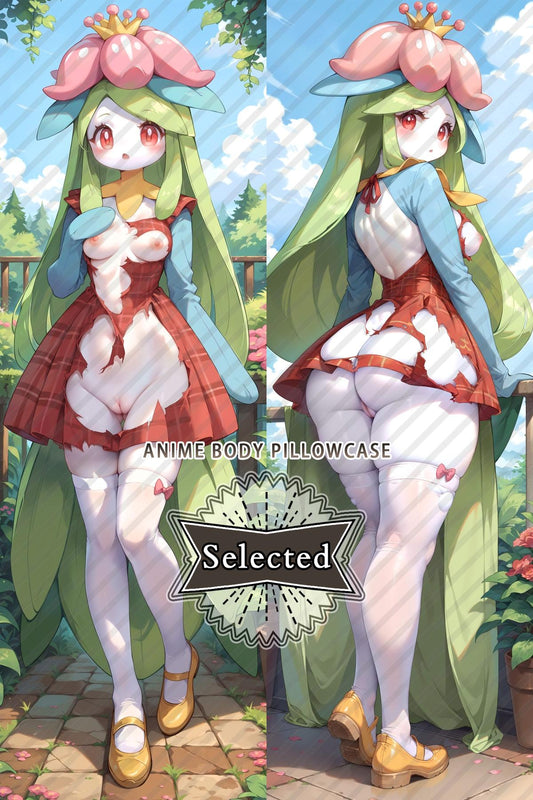 Pokémon Lilligant Furry Hugging body pillow Custom Dakimakura Body Pillows