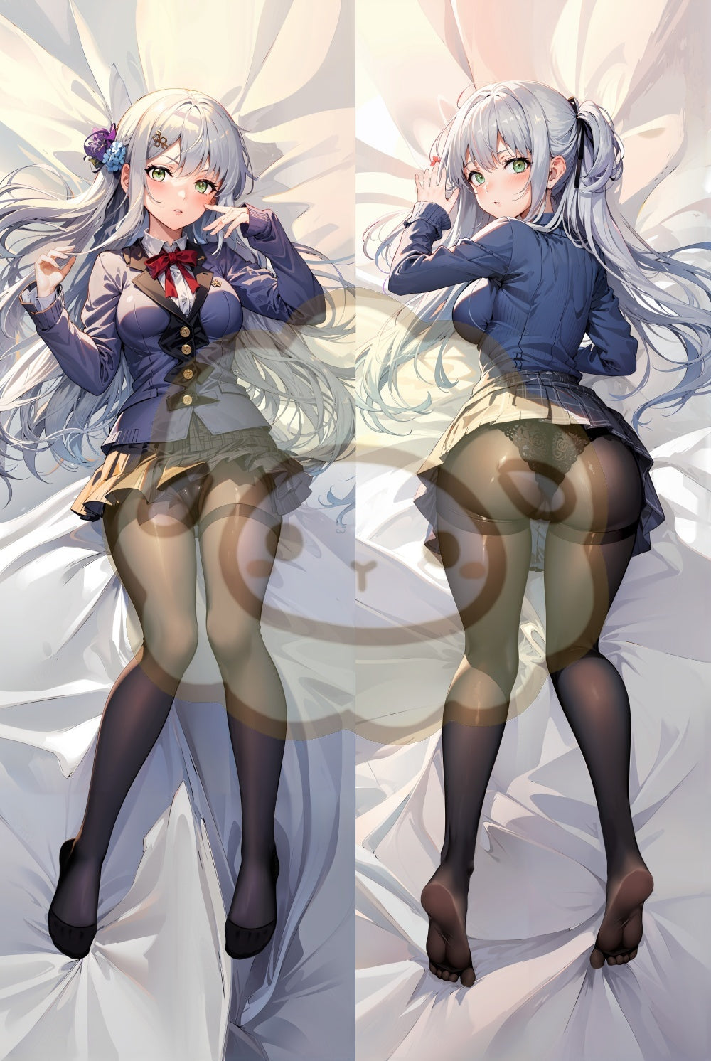 MahjongSou Yui Yagi Split legs pillow