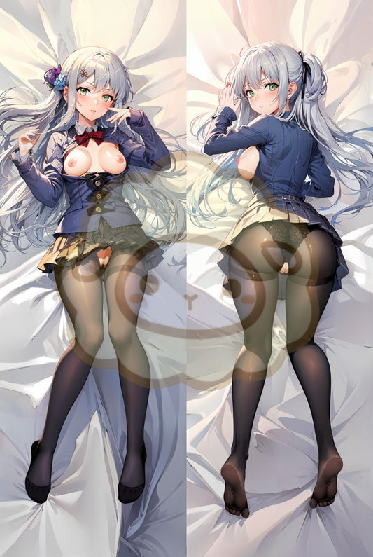 MahjongSou Yui Yagi Split legs pillow