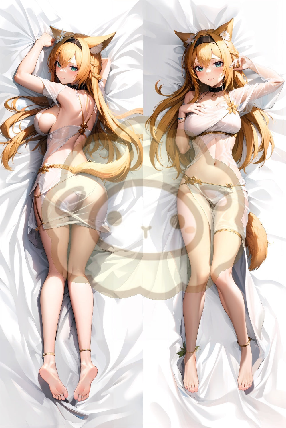 Arknights Horn Hugging body pillow