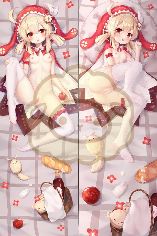 Genshin-Klee Split legs pillow Custom Dakimakura Body Pillows