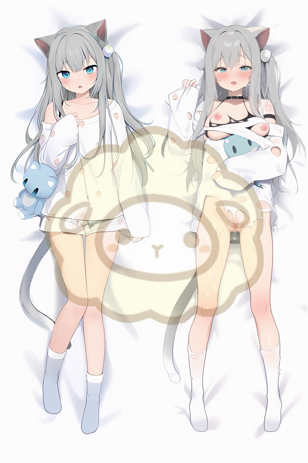 VTuber NachoNeko Split legs pillow