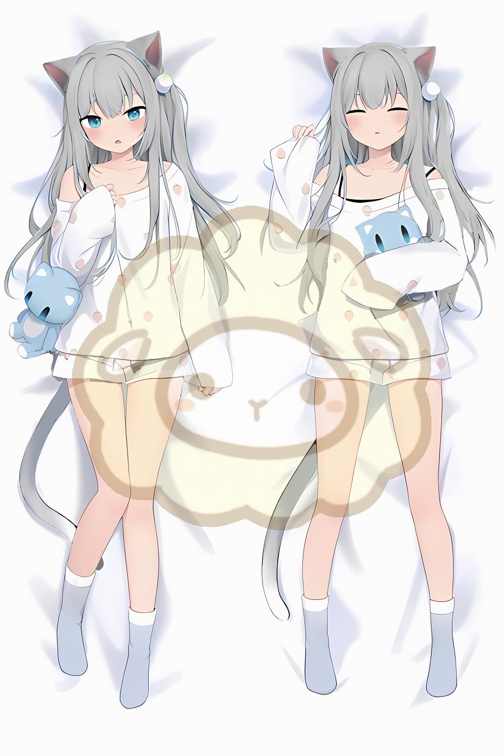 VTuber NachoNeko Split legs pillow