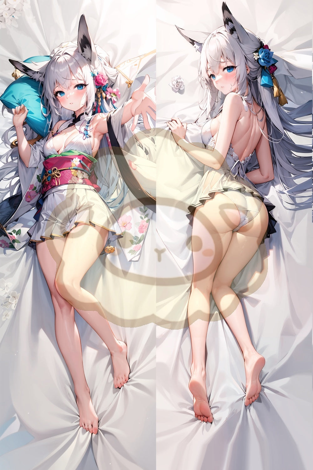 Azur Lane IJN Kawakaze Split legs pillow