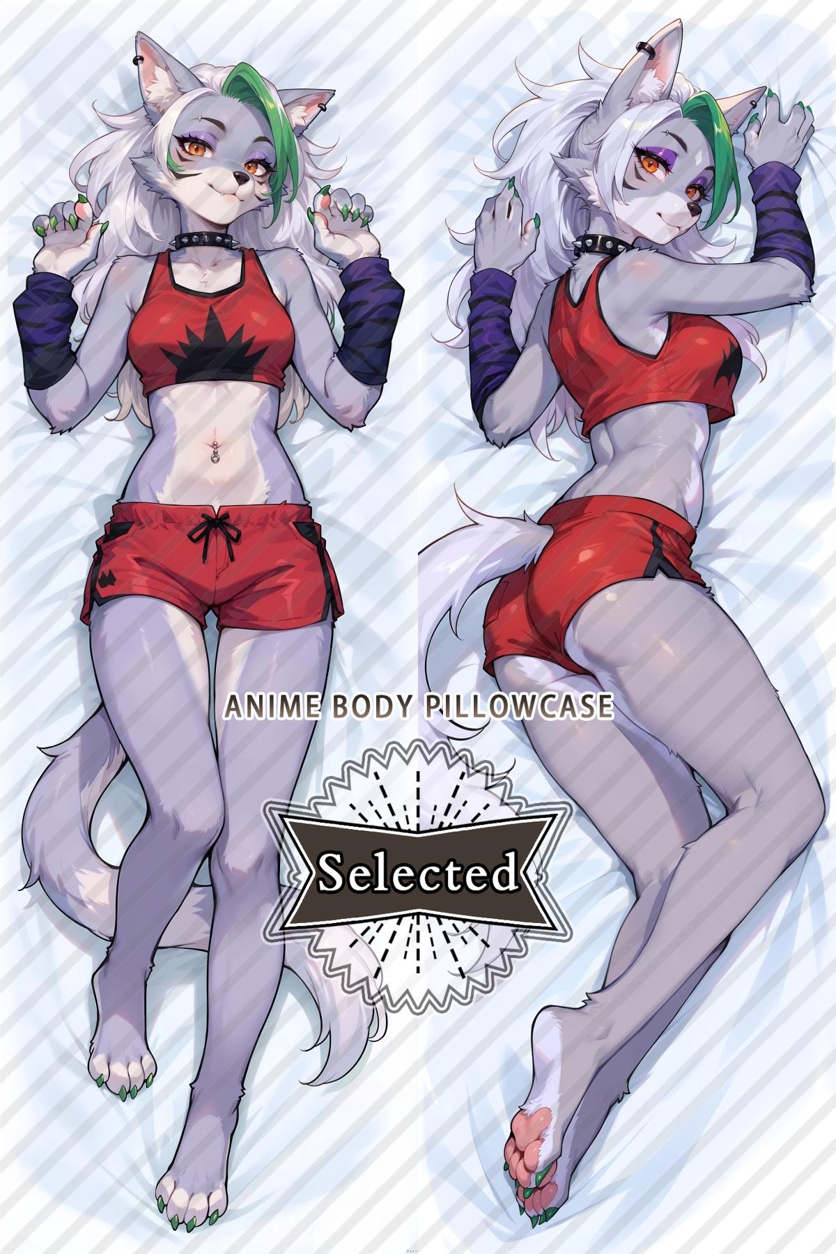 Five Nights at Freddy's Series Roxanne Wolf Split legs pillow Custom Dakimakura Body Pillows