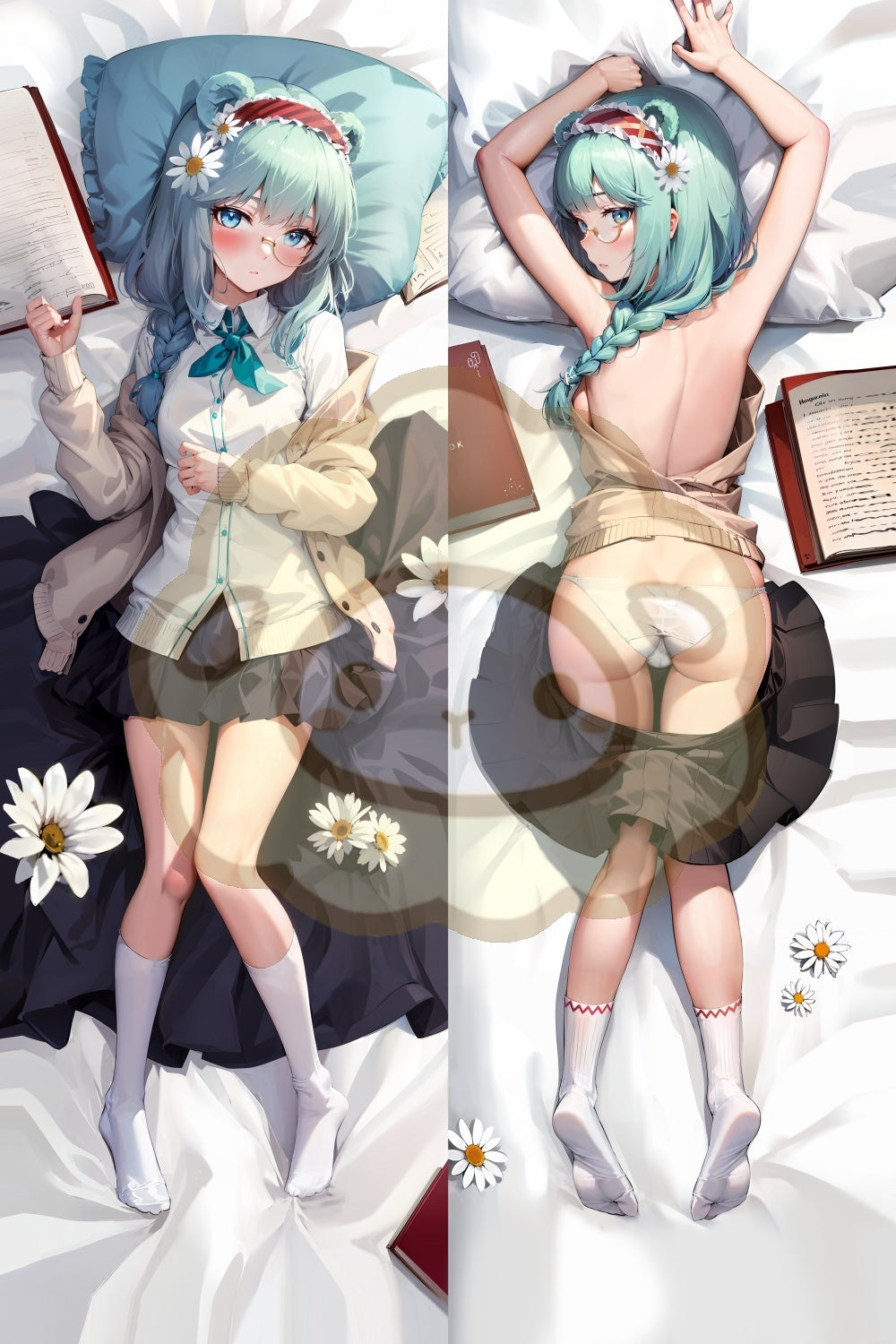 Arknights Istina Split legs pillow Custom Dakimakura Body Pillows