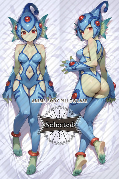 Pokemon Ranamon Furry Split legs pillow Custom Dakimakura Body Pillows