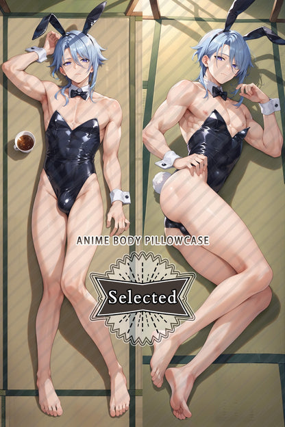 Genshin Kamisato Ayato Split legs pillow Custom Dakimakura Body Pillows